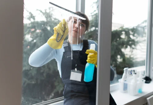 Nettoyage de vitres intérieures et extérieures à Chagnon